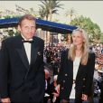  Patrick Poivre d'Arvor et sa file Solenn au Festival de Cannes en 1992 
  