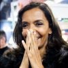 Karine Le Marchand (marraine de la CNDP (Commission nationale du débat public) et animatrice de lémission "L'amour est dans le pré") au 57ème salon International de l'Agriculture au parc des expositions de la porte de Versailles à Paris, France. © Jean-Baptiste Autissier/Panoramic/Bestimage