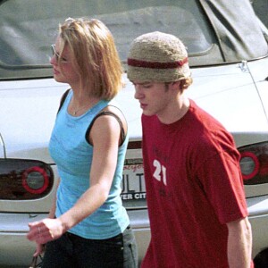Britney Spears et Justin Timberlake dans les rues de Los Angeles.