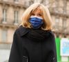 Brigitte Macron - Arrivées à la messe anniversaire à la mémoire de Pierre Cardin en l'église de La Madeleine à Paris. Le 29 janvier 2021