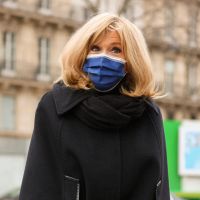 Brigitte Macron : Look d'hiver sobre et moderne pour un dernier hommage à Pierre Cardin