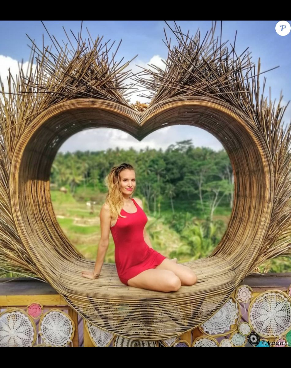 Audrey Mazens, enceinte de son premier enfant, sur Instagram.