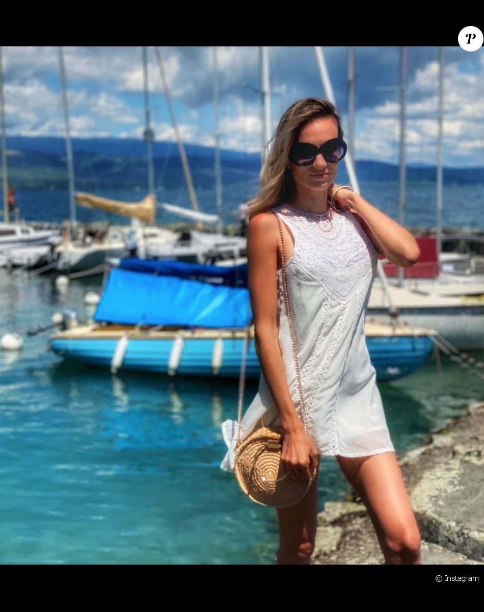 Audrey Mazens, enceinte de son premier enfant, sur Instagram.