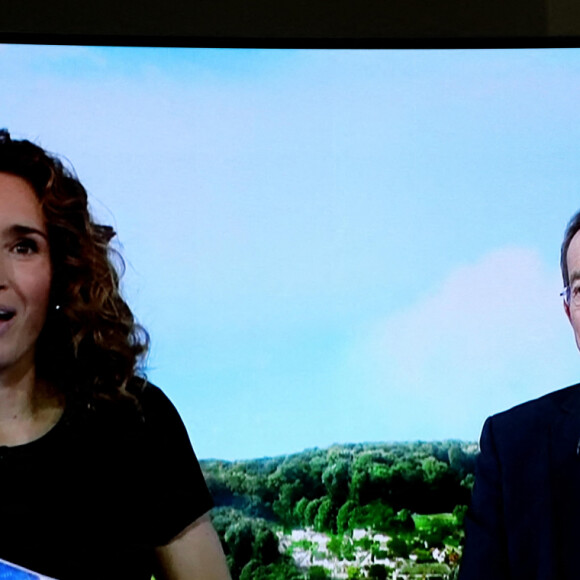 Marie-Sophie Lacarrau, la remplaçante de Jean-Pierre - Dernier JT de Jean-Pierre Pernaut sur TF1 aprés 33 ans de présentation. Paris, le 18 Décembre 2020. © Dominique Jacovides / Bestimage
