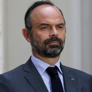 L'ex-Premier ministre Edouard Philippe testé positif au Covid-19 - Point presse du premier ministre Edouard Philippe et de François de Rugy, ministre de l'écologie, du développement durable et de l'énergie à l'issue de la réunion du Conseil de défense écologique au palais de l'Elysée, Paris. © Stéphane Lemouton / Bestimage