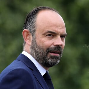 Info - L'ex-Premier ministre Edouard Philippe testé positif au Covid-19 - Edouard Philippe, Premier ministre, lors du 139ème défilé militaire du 14 juillet sur les Champs-Elysées, jour de la Fête Nationale. Paris, le 14 juillet 2019. © Stéphane Lemouton/Bestimage 