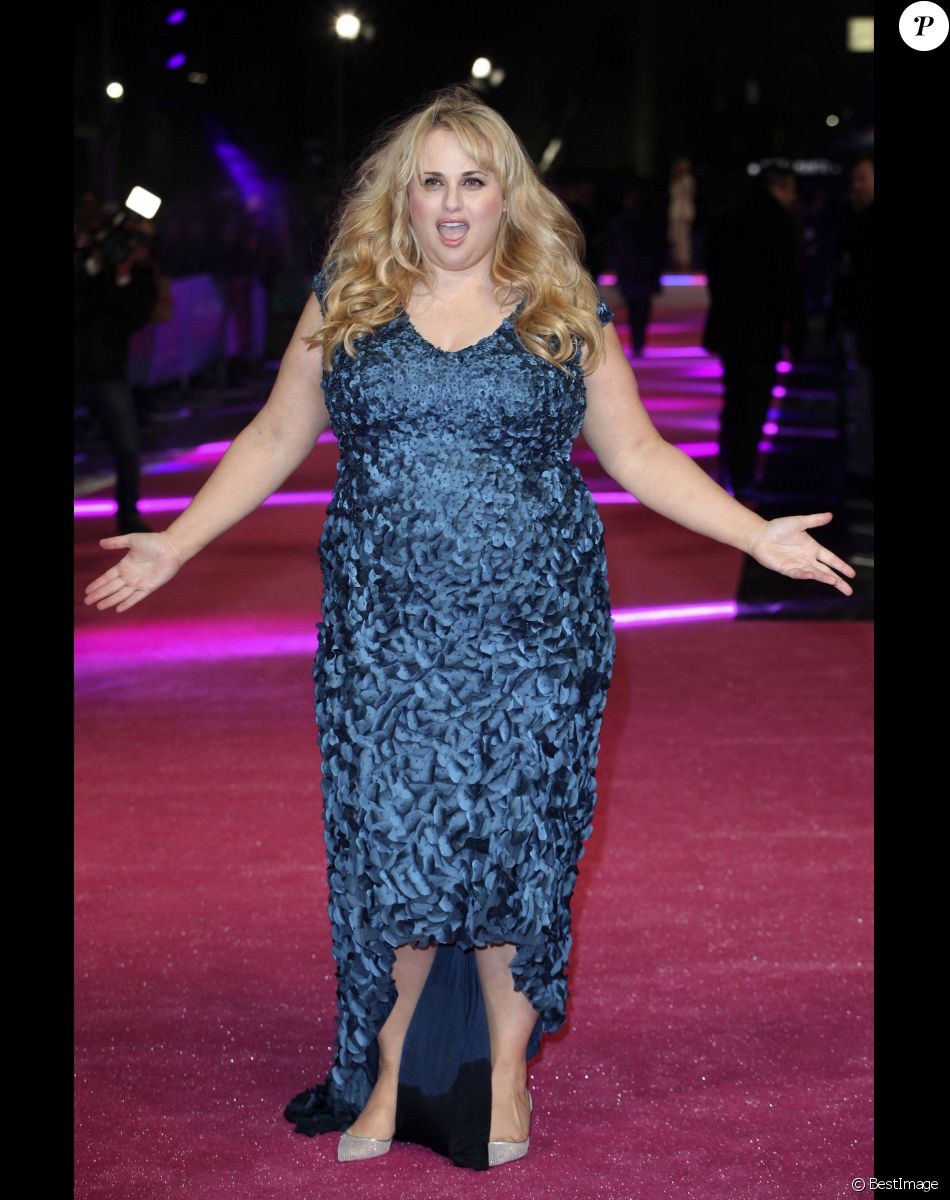 Rebel Wilson - Avant-première européenne du film "How To Be Single" (Célibataire, mode d'emploi) à Londres le 9 février 2016.