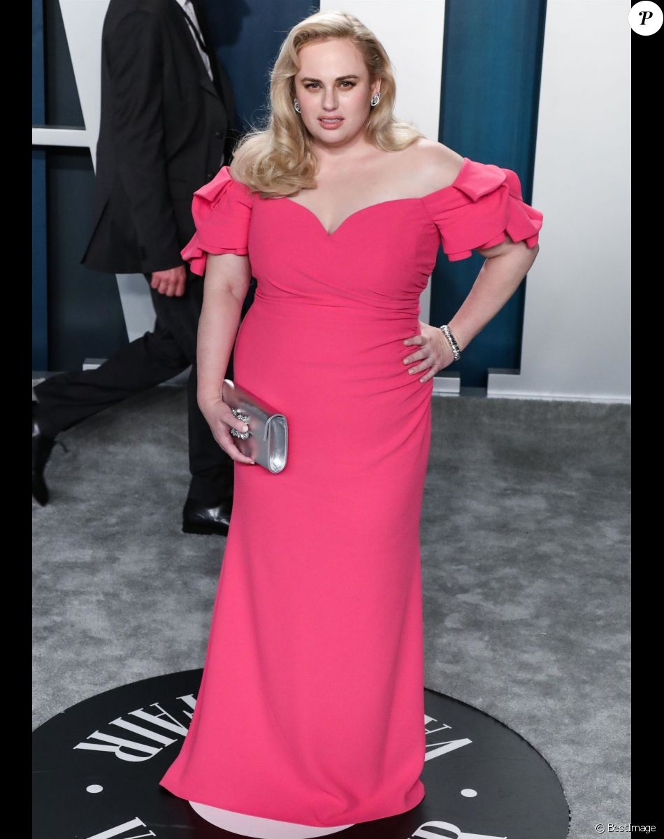 Rebel Wilson - People à la soirée "Vanity Fair Oscar Party" après la 92e cérémonie des Oscars 2020 au Wallis Annenberg Center for the Performing Arts à Los Angeles, le 9 février 2020.