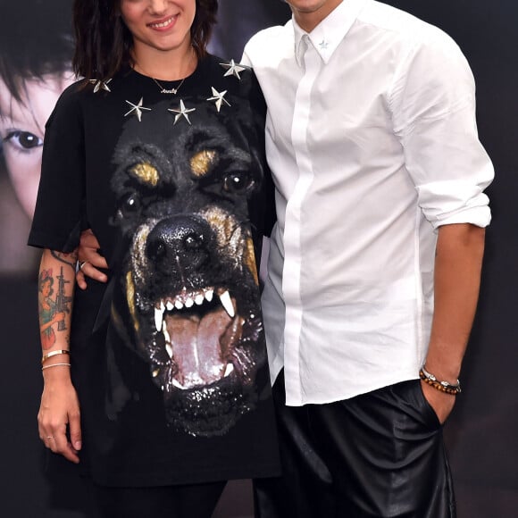 Alizée et son compagnon Grégoire Lyonnet - Jour 1 - Photocall lors du 55ème festival de télévision de Monte-Carlo à Monaco. Le 14 juin 2015 