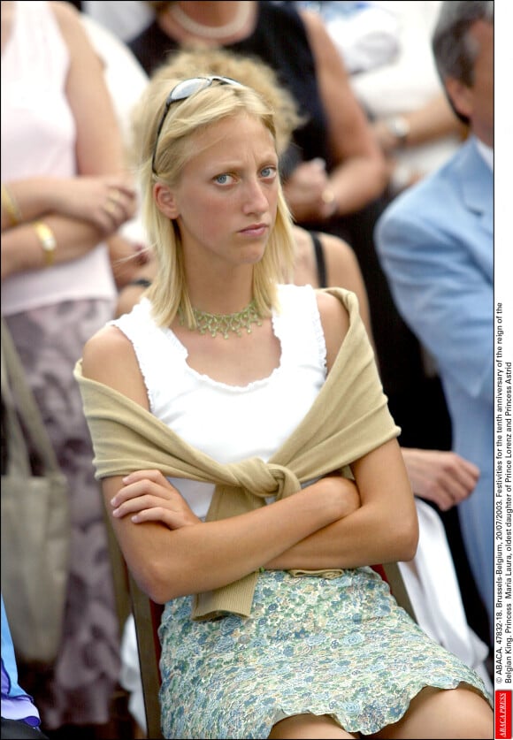 La princesse Maria Laura de Belgique en 2003.