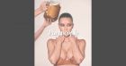 Kim Kardashian se couvre le visage et le corps de miel, une vidéo étonnante