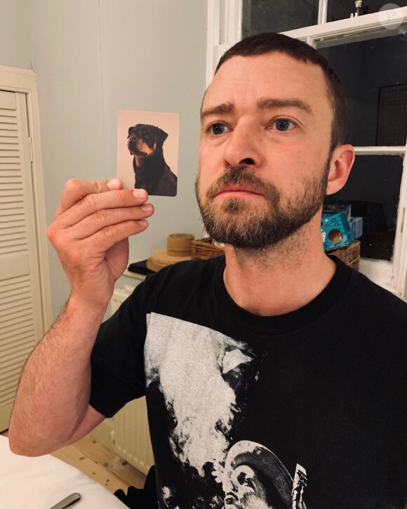 Justin Timberlake sur Instagram, le 25 avril 2020.
