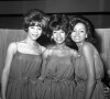 Florence Ballard, Mary Wilson et Diana Ross du groupe The Supremes, en octobre 1964.