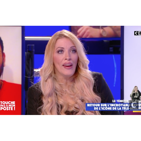 Loana dans "Touche pas à mon poste", évoque son corps tuméfié.