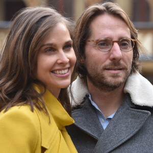 Ophélie Meunier et son mari Mathieu Vergne - 159ème vente aux enchères des vins des Hospices de Beaune le 17 novembre 2019. © Giancarlo Gorassini/Bestimage