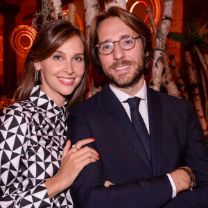 Exclusif - Ophélie Meunier et son mari Mathieu Vergne - Dîner de la Fondation ARC au Pavillon Cambon-Capucines à Paris. © Rachid Bellak / Bestimage