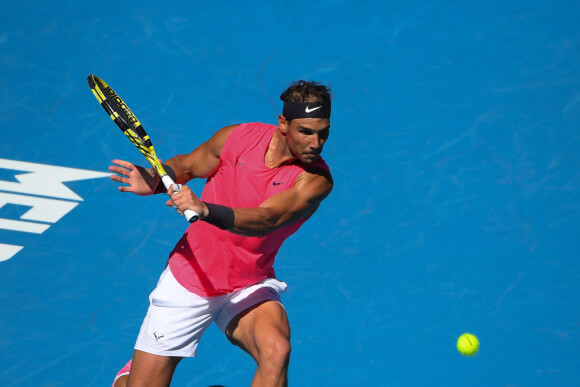 Rafael Nadal - Espagne lors de l'Open de tennis d'Australie 2020 à Melbourne le 25 janvier 2020. © Chryslène Caillaud / Panoramic / Bestimage