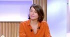 Emma de Caunes dans l'émission "C à vous" sur France 5.