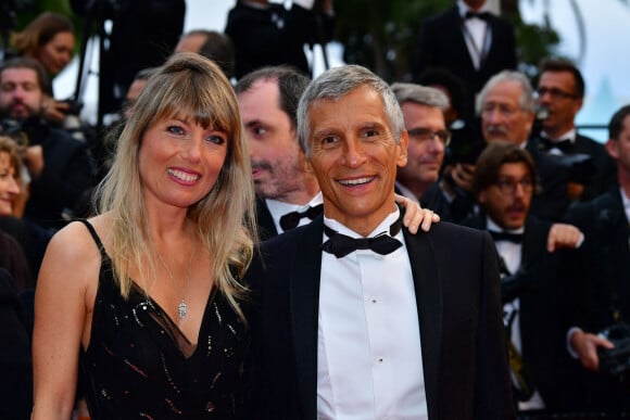 Nagui (Nagui Fam) et sa femme Mélanie Page à la première de "Douleur et Gloire" lors du 72ème Festival International du Film de Cannes, le 17 mai 2019. © Rachid Bellak/Bestimage
