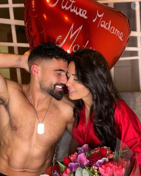 Shanna Kress et Jonathan Matijas le jour de la Saint-Valentin, 14 février 2021