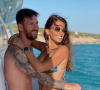 Lionel Messi et son épouse Antonela Roccuzzo en juillet 2020.