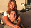 Lionel Messi et son épouse Antonela Roccuzzo, amoureux pour la Saint-Valentin.