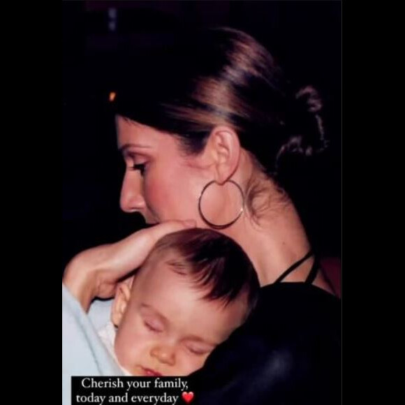 La chanteuse Céline Dion a partagé cette photo sur Instagram pour la Fête de la Famille.
