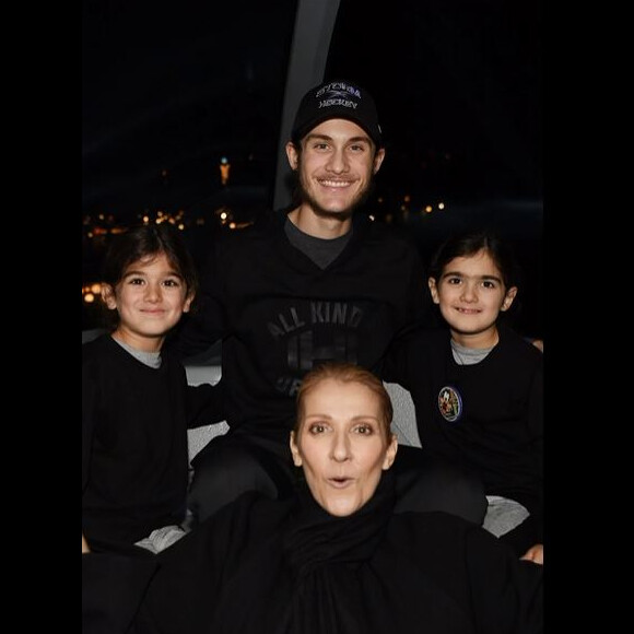 La chanteuse Céline Dion a partagé cette photo sur Instagram pour la Fête de la Famille.