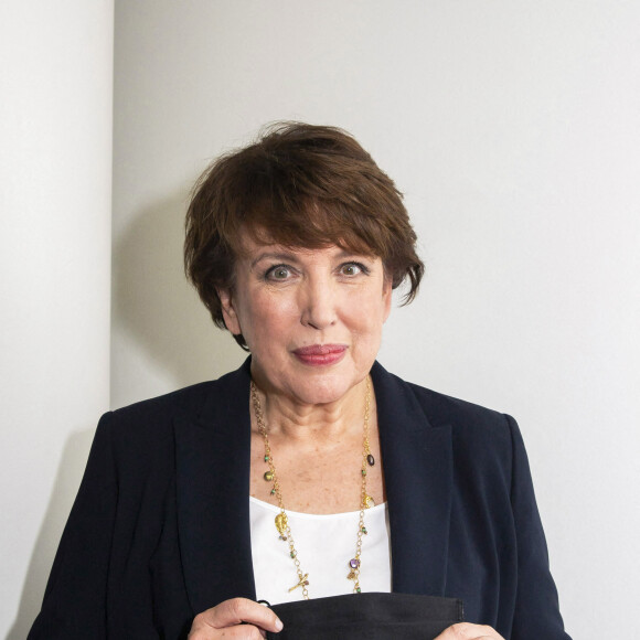 Exclusif - Roselyne Bachelot, ministre de la Culture - Backstage de l'enregistrement de l'émission "On Est Presque En Direct" © Jack Tribeca / Bestimage