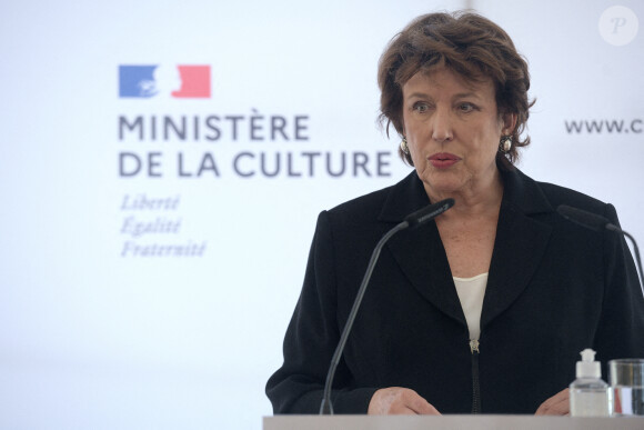 Roselyne Bachelot, ministre de la culture - Roselyne.Bachelot lors de la passation de pouvoir du directeur de l'opéra de Paris au ministère de la culture le 1er septembre 2020.