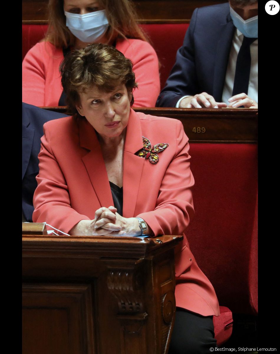 Roselyne Bachelot, Ministre de la Culture - Séance de questions au gouvernement à l'Assemblée Nationale, Paris, France, le 21 juillet 2020. © Stéphane Lemouton / Bestimage