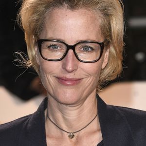 Gillian Anderson à la première du film "Marriage Story" lors de la 63ème édition du festival BFI du film de Londres au cinéma Odeon Luxe Leicester Square à Londres, Royaume Uni, le 6 octobre 2019.