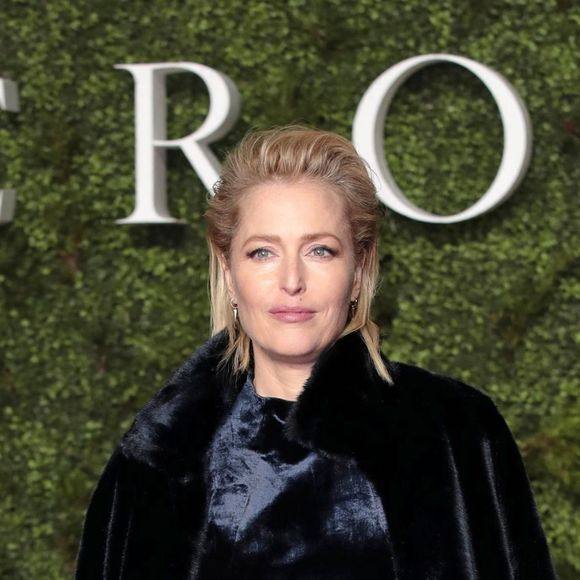 Gillian Anderson - Les célébrités lors de l'avant-première de la troisième saison de la série 'The Crown' à Londres, le 13 novembre 2019.