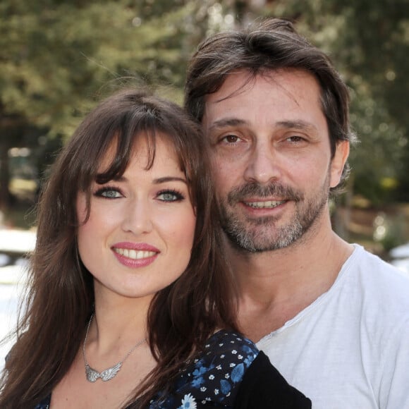 Elsa Esnoult et Sébastien Roch - Rendez-vous avec les acteurs de la série "Les mystères de l'amour" lors du 21e Festival de Luchon le 9 février 2019. © Patrick Bernard / Bestimage
