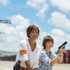 Exclusif - Sonia Rolland et Béatrice de la Boulaye sur le tournage de la saison 2 de la série "Tropiques criminels" en Martinique, qui sera diffusée à partir du 19 février 2021 sur France 2. Juillet 2020 © Sylvie Castioni / Bestimage 