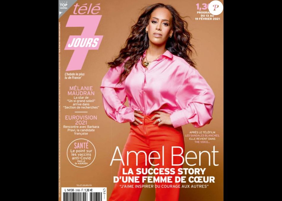 Couverture du magazine "Télé 7 Jours" du 8 février 2021