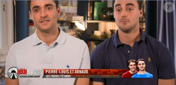 Pierre-Louis et Arnaud - épisode de "Pékin Express 2021" du 23 février, sur M6