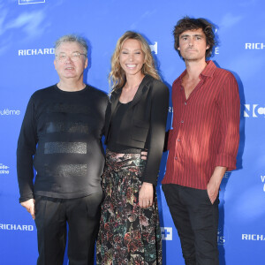 Dominique Besnehard, Laura Smet et Nicolas Herman lors du premier jour de la 11ème édition du festival du Film Francophone d'Angoulême, France, le 21 août 2018. © Coadic Guirec/Bestimage 