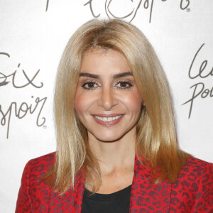 Julie Zenatti - Photocall - Concert caritatif "Leurs Voix pour l'Espoir" au profit de la recherche contre le cancer du pancréas, créé et présenté par L. Cholewa à l'Olympia à Paris, le 7 octobre 2019. © Marc Ausset-Lacroix - Pierre Perusseau / Bestimage