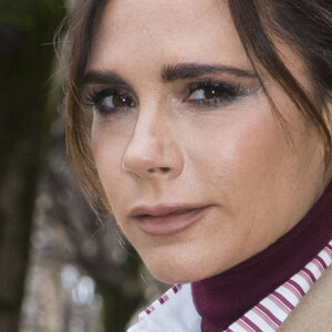 Victoria Beckham - People au défilé de mode " Louis Vuitton " Hommes Automne-Hiver 2018 au Palais Royal à Paris. Le 18 janvier 2018 © Olivier Borde / Bestimage 