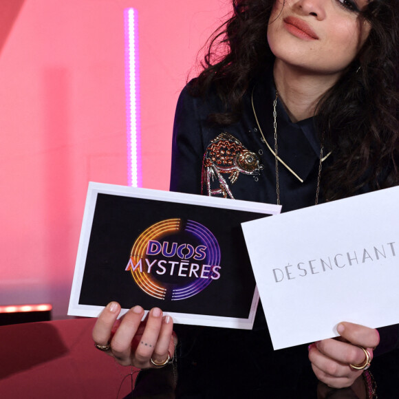 Exclusif - Camélia Jordana - Répétitions de l'émission "Duos Mystères" à la Seine Musicale à Paris, qui sera diffusée le 26 février 2021 sur TF1. Le 2 février 2021 © Gaffiot-Moreau / Bestimage