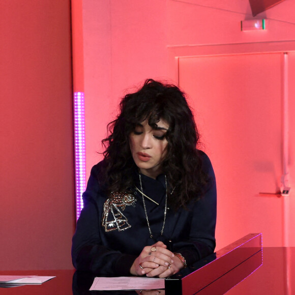 Exclusif -  Camélia Jordana - Répétitions de l'émission "Duos Mystères" à la Seine Musicale à Paris, qui sera diffusée le 26 février 2021 sur TF1. Le 2 février 2021 © Gaffiot-Moreau / Bestimage