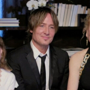 Nicole Kidman, son mari Keith Urban et leur fille Faith - Captures d'écran - 78ème cérémonie des Golden Globes au Beverly Hilton Hotel à Los Angeles et New York le 28 février 2021. © NBC via ZUMA Wire / Bestimage