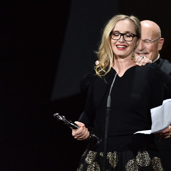 Julie Delpy - Tapis Rouge des European Film Awards à Berlin. Le 09 décembre 2017.