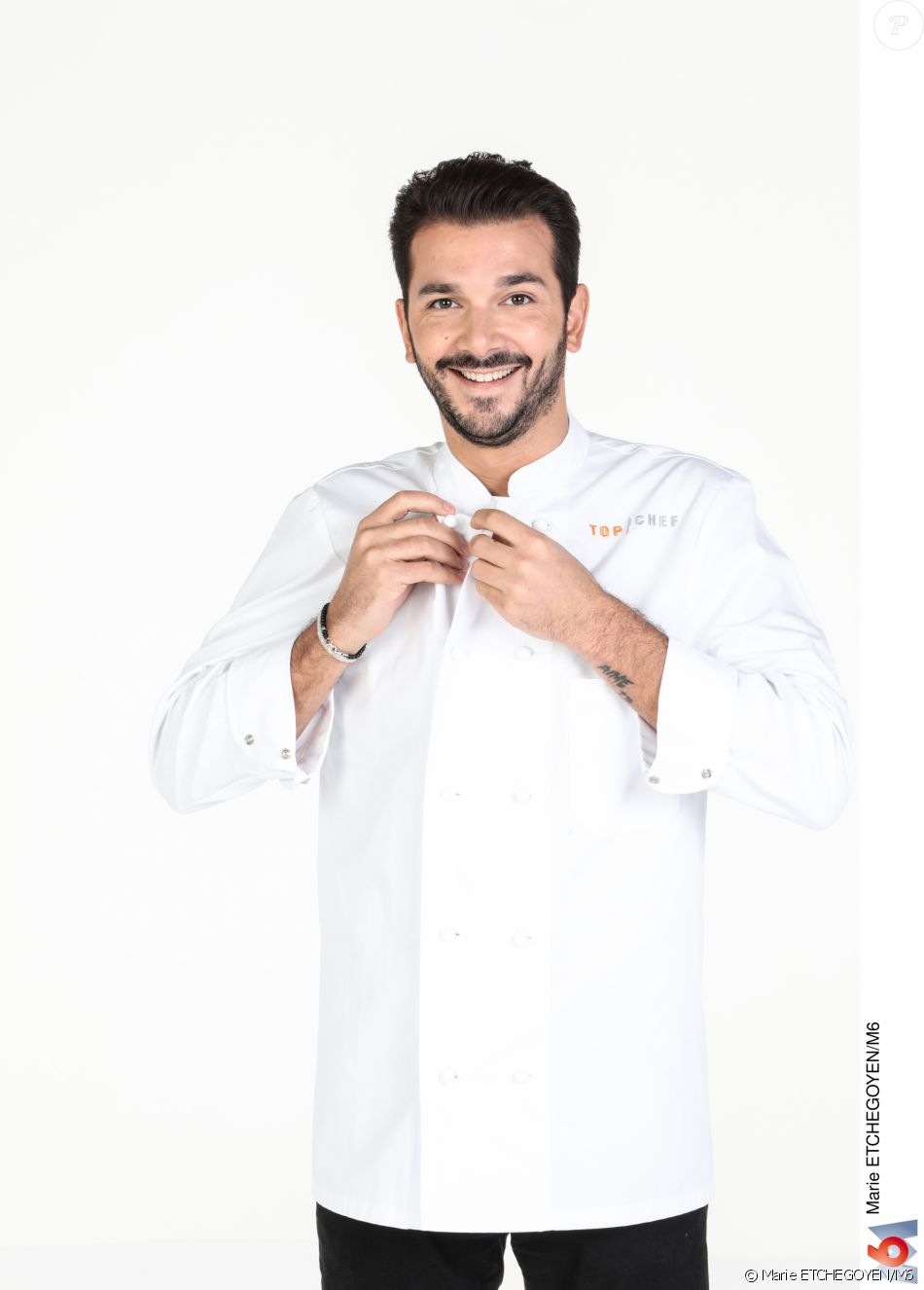 Pierre Chomet, candidat à la douzième saison de "Top Chef" sur M6.