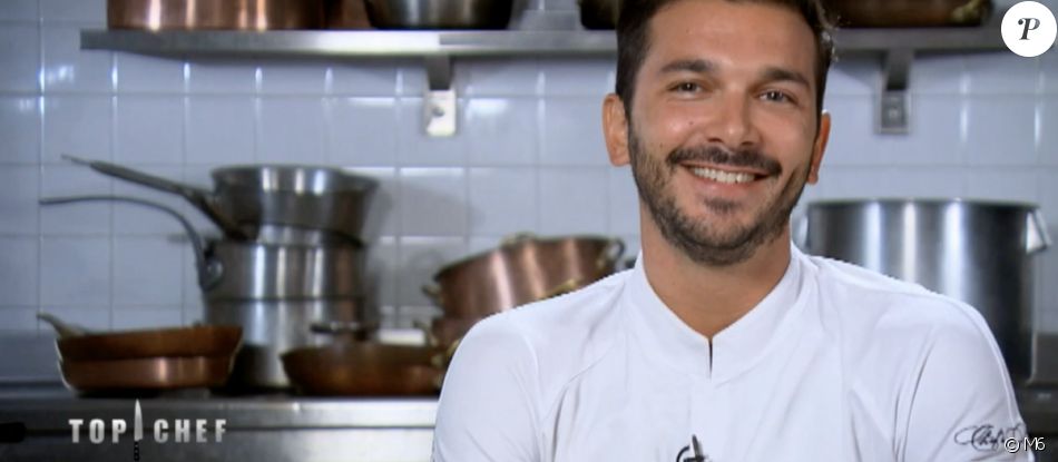 Pierre, candidat de "Top Chef 2021", sur M6.