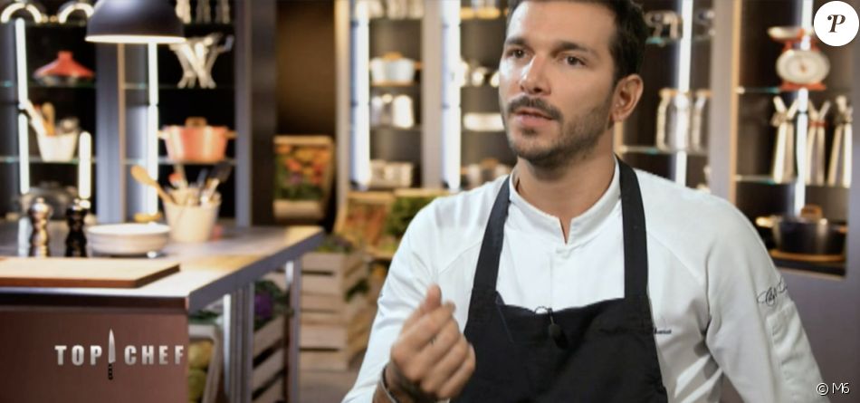 Pierre, candidat de "Top Chef 2021", sur M6.