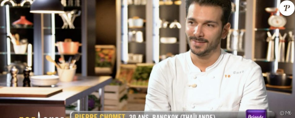 Pierre dans le quatrième épisode de "Top Chef 2021" sur M6.