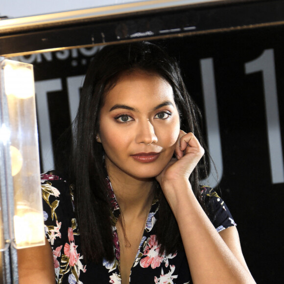 Exclusif - Portrait de Vaimalama Chaves, Miss France 2019 à Paris le 3 février 2021. © Cédric Perrin / Bestimage 