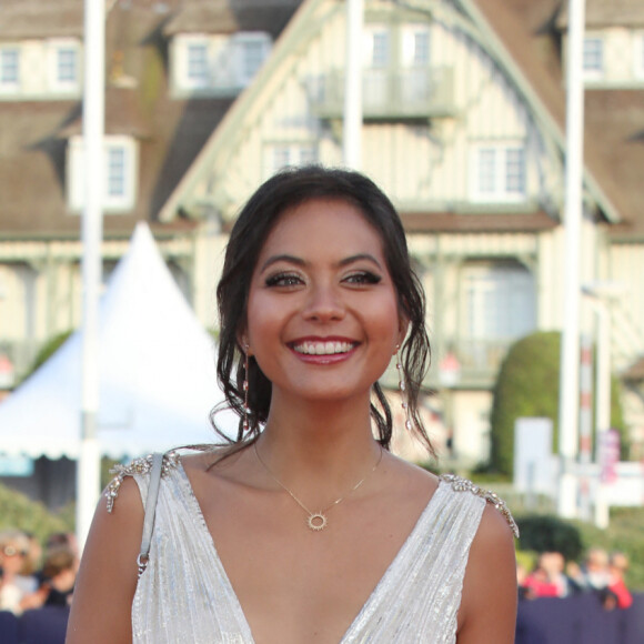 Vaimalama Chaves sur le tapis rouge avant la projection du documentaire 'Tout peut changer' pendant le 45ème festival du Cinéma Américain de Deauville le 10 Septembre 2019 à Deauville. © Denis Guignebourg / Bestimage